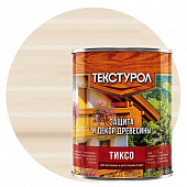 Купить Защитный состав Текстурол Тиксо для древесины белый 1 л по низкой цене