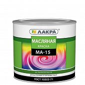 Купить Краска Лакра МА-15 масляная белая 1,9 кг по низкой цене