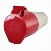 Купить Розетка переносная 225 3Р+РЕ+N 32А 380В IP44 по низкой цене