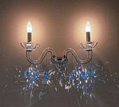 Купить Бра Italamp Sirius 388/AP2 388/AP2 Blue по низкой цене