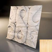 Купить Стеновая 3D панель Relieffo Hearts (Сосна) Д018С 600х600х30 мм по низкой цене