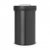Купить Бак Brabantia Big Bin мусорный, черный матовый, 60 л по низкой цене