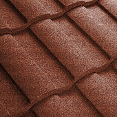 Купить Черепица Metrotile Metroroman композитная Кирпичная по низкой цене