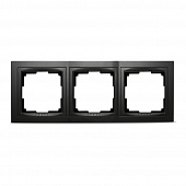 Купить Рамка Smartbuy Нептун 3 поста пластик черная по низкой цене