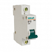 Купить Автоматический выключатель DEKraft ВА-101 1п В 10А 4.5кА по низкой цене