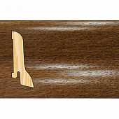 Деревянный, металлический, пластиковый напольный плинтус.