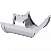 Купить Угол желоба Технониколь ПВХ D125/82 мм 90 градусов универсальный белый по низкой цене