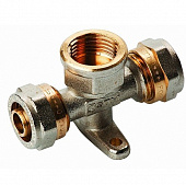 Купить Тройник CTM с креплением CTW01612 с внутренней резьбой 16 мм 1/2 дюйма по низкой цене
