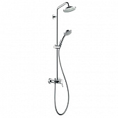 Купить Душевая система Hansgrohe Croma 100 Showerpipe 27154000 по низкой цене