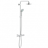 Купить Стойка Grohe Euphoria 27296001 душевая с термостатом по низкой цене