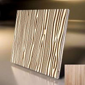 Купить Стеновая 3D панель Relieffo Core (Ясень) Д014Я 600х600х30 мм по низкой цене