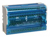 Купить Шина на DIN-рейку в корпусе (кросс-модуль) ШНК 4х15 3L+PEN IEK YND10-4-15-125 по низкой цене