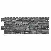 Купить Панель Docke Stein фасадная Антрацит 1098х400 мм по низкой цене