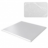 Купить Потолок кассетный Cesal Standart Tegular K90 Шелк белый B29 595х595 мм по низкой цене