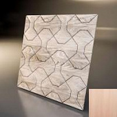 Купить Стеновая 3D панель Relieffo Ganteli (Бук) Д045Б 600х600х30 мм по низкой цене
