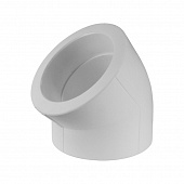 Купить Угольник Valfex, полипропилен, 32 мм, 45° по низкой цене