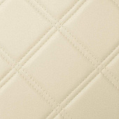 Купить Стеновая панель Sibu Leather Line Rombo 85 Creme самоклеящаяся 2612х1000 мм по низкой цене