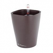 Купить Кашпо Lechuza Deltini Complete espresso 15x19 см по низкой цене
