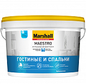 Купить Краска Marshall Maestro Интерьерная Фантазия для стен и потолков глубокоматовая 9 л по низкой цене