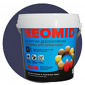 Купить Пропитка Neomid Bio Color Aqua для древесины Голубая ель 0,9 л по низкой цене
