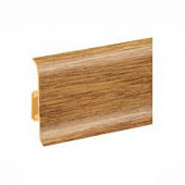 Деревянный, металлический, пластиковый напольный плинтус.