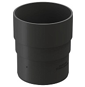 Купить Соединитель трубы Docke ПВХ Premium D120/85 мм графит по низкой цене