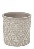 Купить Кашпо керамическое, M Porto Grey Indoor Pots Collection Burgon & Ball по низкой цене