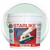 Купить Затирка Litokol Litochrom Starlike C540 Verde Salvia эпоксидная для швов 2,5 кг по низкой цене