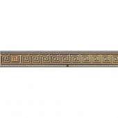 Купить Бордюр Ceramica Classic Пальмира бежевый стеклянный 600х50 мм по низкой цене