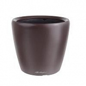 Купить Кашпо Lechuza Classico LS Complete espresso metallic 43x40 см по низкой цене