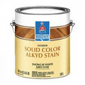 Купить Пропитка Sherwin Williams Exterior Solid Color Alkyd Stain укрывная для дерева, 3,8 л по низкой цене