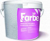 Купить Штукатурка FARBE Acryl Kratzputz акриловая "Барашек" 1,5 мм по низкой цене