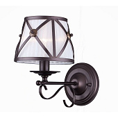 Купить Бра Maytoni Country H102-01-R коричневое E14 40W 220V по низкой цене