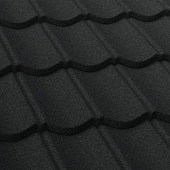 Купить Черепица Decra Classic композитная Черный бриллиант по низкой цене