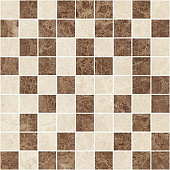 Купить Мозаика Ceramica Classic Libra керамическая коричнево-бежевая 300х300 мм по низкой цене