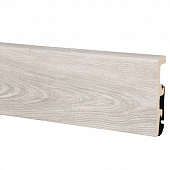 Деревянный, металлический, пластиковый напольный плинтус.