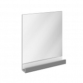 Купить Зеркало Ravak 10° 650 X000000852 серое с полкой по низкой цене