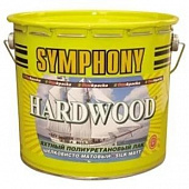 Купить Лак Symphony Hardwood яхтный шелковисто-матовый 9 л по низкой цене