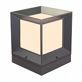 Купить Светильник Elektrostandard 1603 Techno Marko L Е 27 60 Вт серый садово-парковый по низкой цене