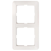 Купить Рамка Schneider Electric W59 KD-2-18 белая двухместная по низкой цене