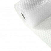 Купить Пленка воздушно-пузырчатая ПЭ, 63 гр/м2, ширина 1,2 м, пузырек 10h4, 50 м по низкой цене
