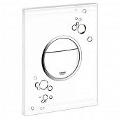 Купить Клавиша смыва Grohe Nova Cosmopolitan Print 38847LI0 белый глянец по низкой цене