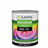 Купить Краска Лакра МА-15 масляная белая 0,9 кг по низкой цене