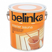 Купить Пропитка для бани и сауны Belinka Interier Sauna 2,5 л по низкой цене