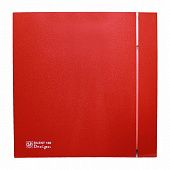 Купить Вентилятор S&P Silent-100 CZ Desing 4C Red вытяжной по низкой цене