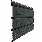 Купить Софит Docke Standard Т4 Графит 3050х305 мм с полной перфорацией по низкой цене