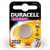 Купить Батарейка Duracell CR2032 BL-1 литиевая 1 шт по низкой цене