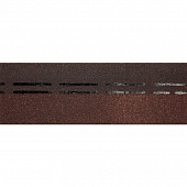 Купить Черепица Docke PIE Standard коричневая коньково-карнизная по низкой цене