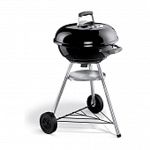 Купить Гриль Weber Compact Kettle 1221004 47 см угольный черный по низкой цене