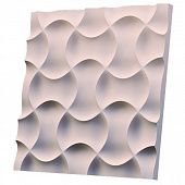 Купить 3D панель Artgypspanel Множественные пересечения дизайнерская из гипса 500х500 мм по низкой цене